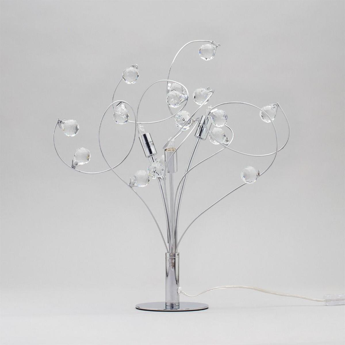 Lila Table Lamp, Chrome – image 4