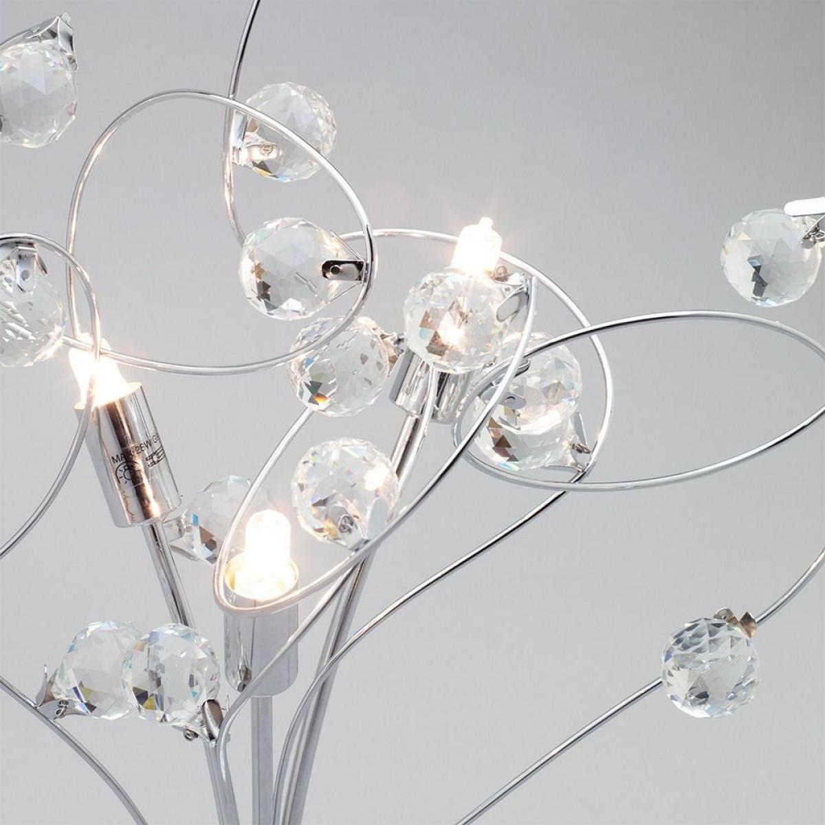 Lila Table Lamp, Chrome – image 5