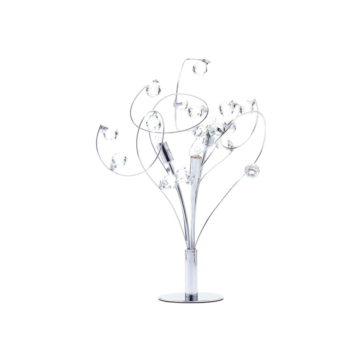 Lila Table Lamp, Chrome – image 1