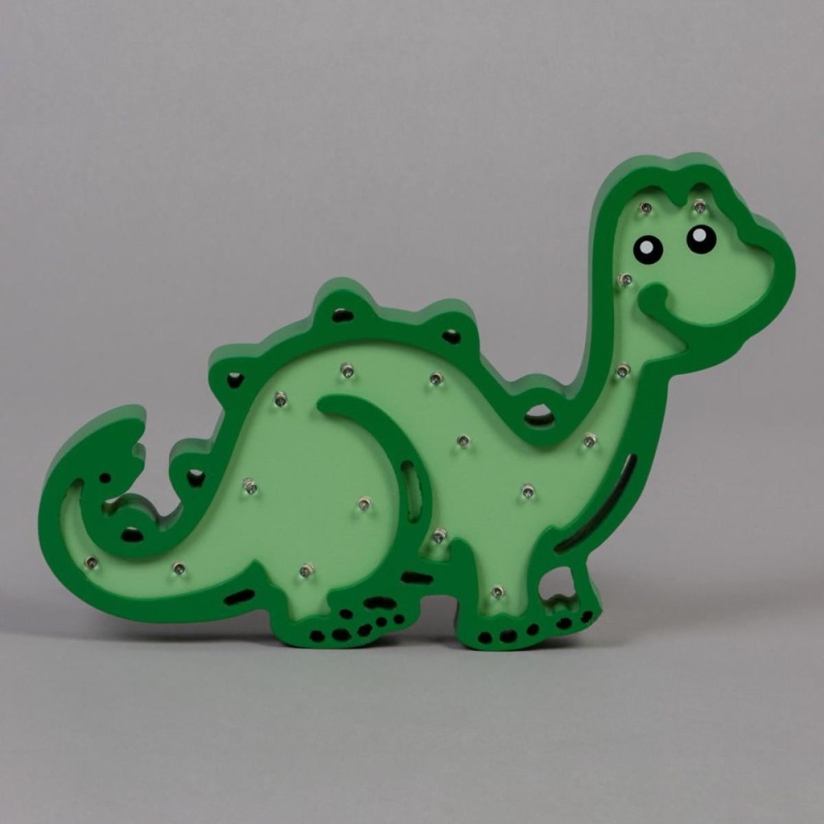 Glow Dinosaur Table Lamp, Green – image 4