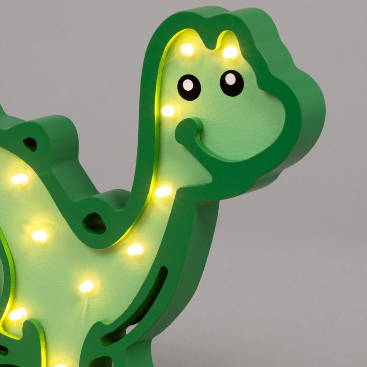 Glow Dinosaur Table Lamp, Green – image 5