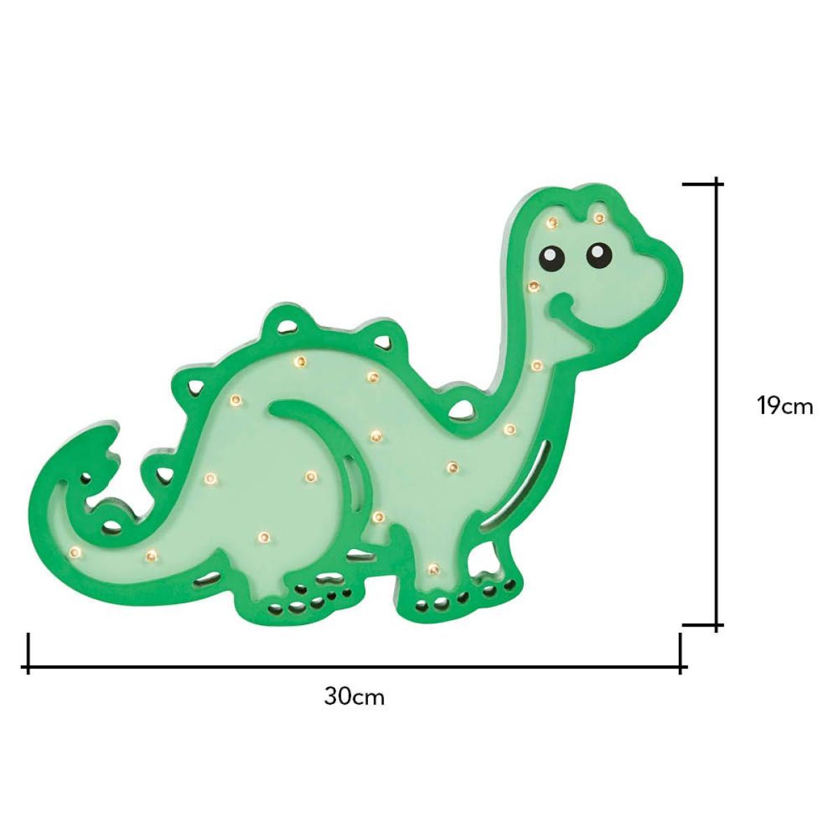 Glow Dinosaur Table Lamp, Green – image 7