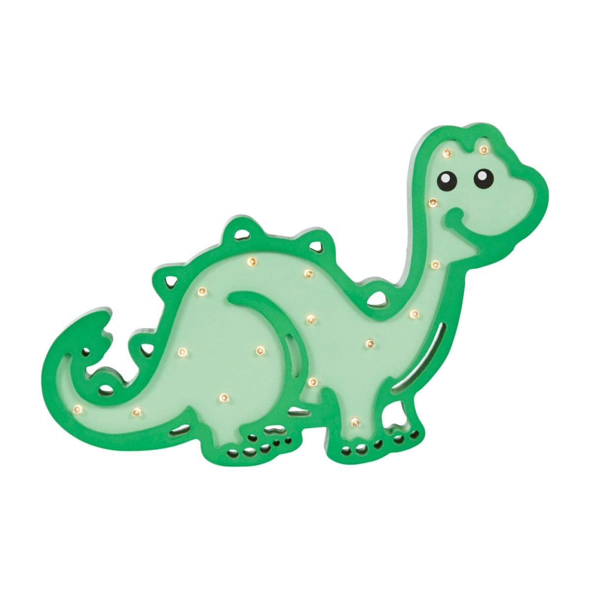Glow Dinosaur Table Lamp, Green – image 1