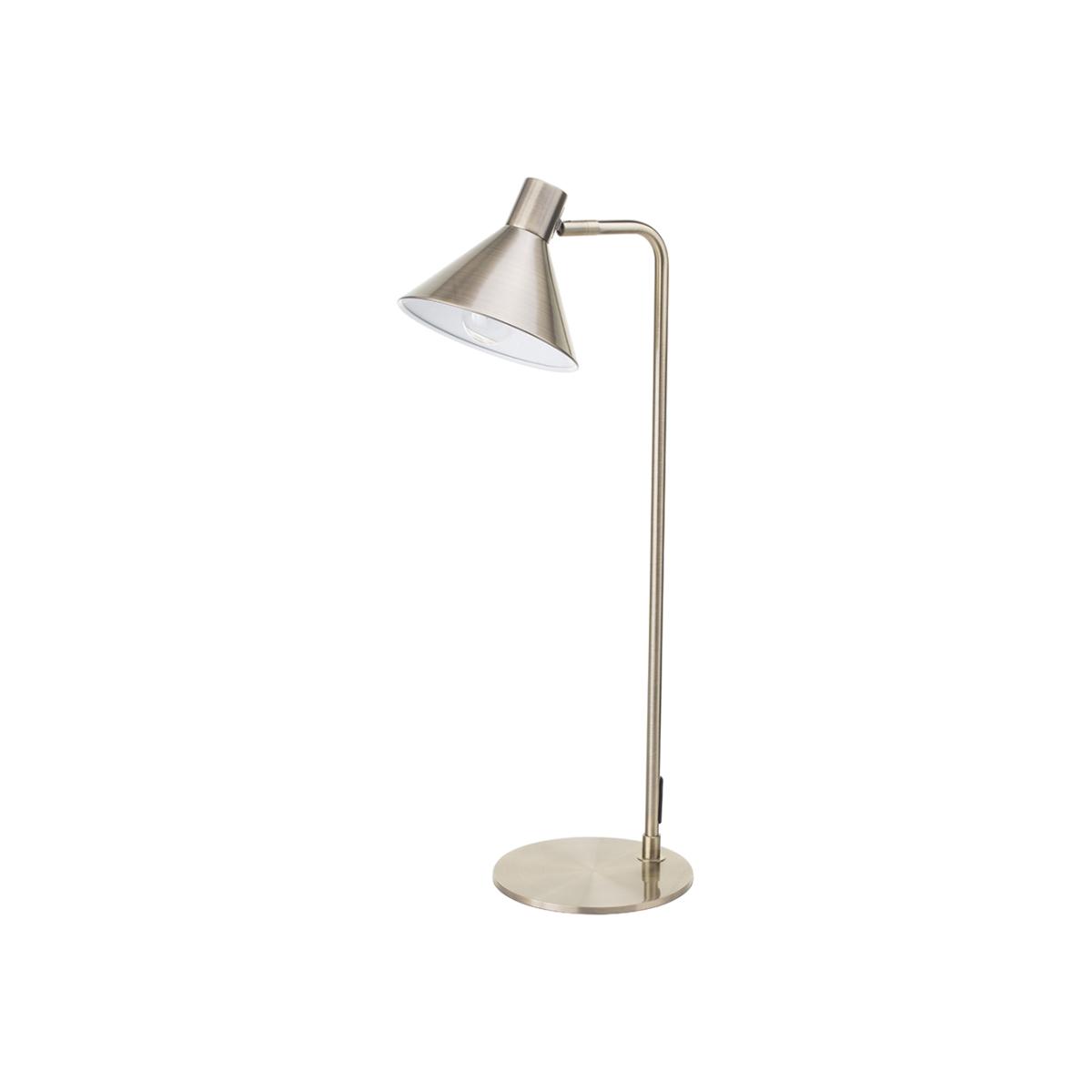 Walter Task Table Lamp, Brass