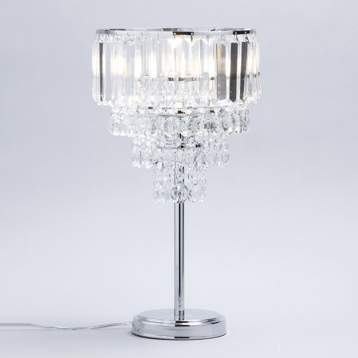 Paladina Table Lamp, Chrome – image 3
