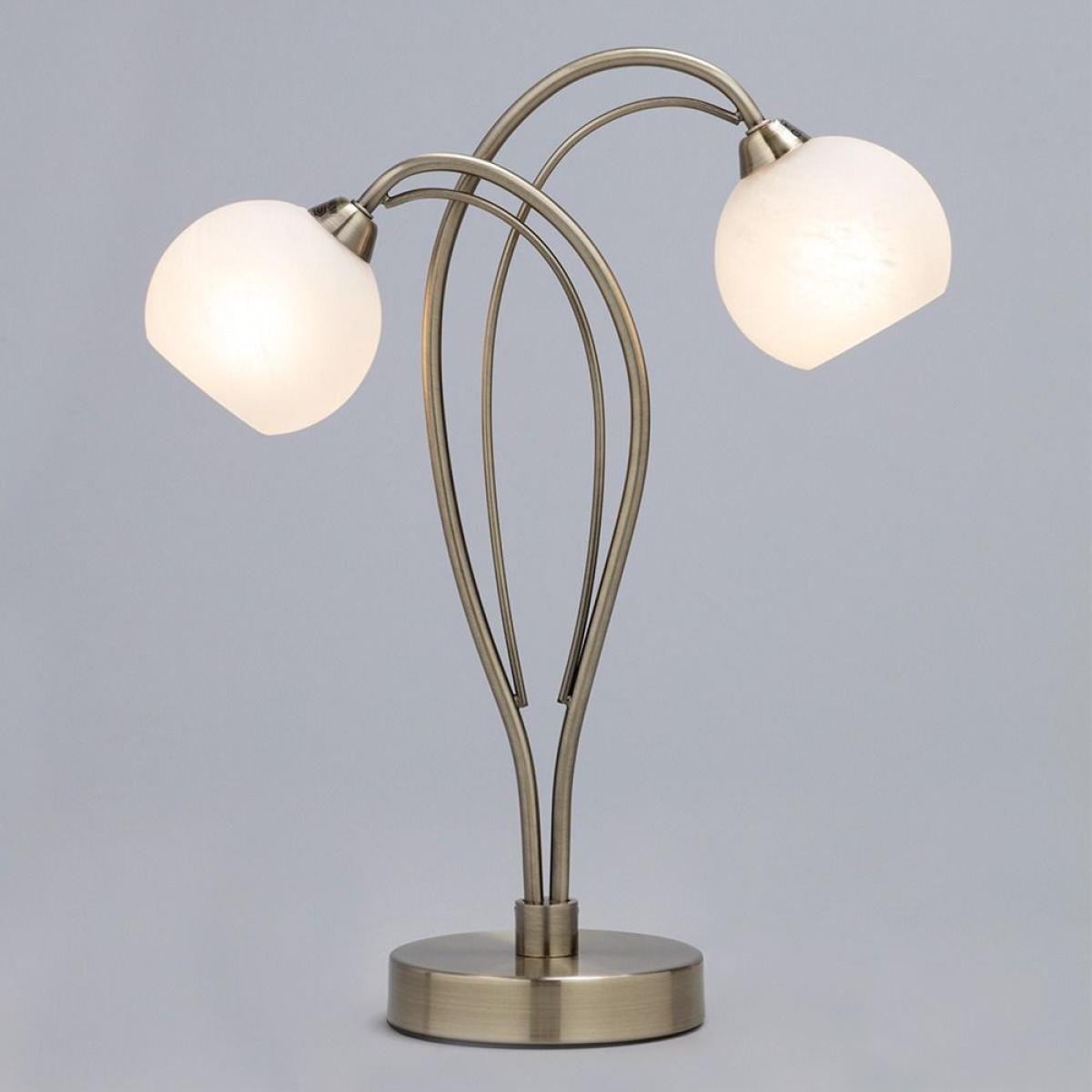 Soni Table Lamp, Antique Brass – image 3