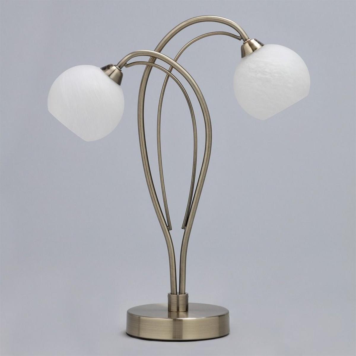 Soni Table Lamp, Antique Brass – image 4
