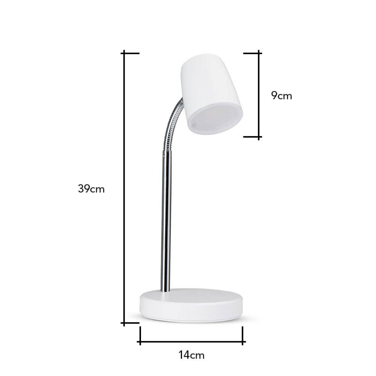 Glow LED Task Lamp, White – image 8