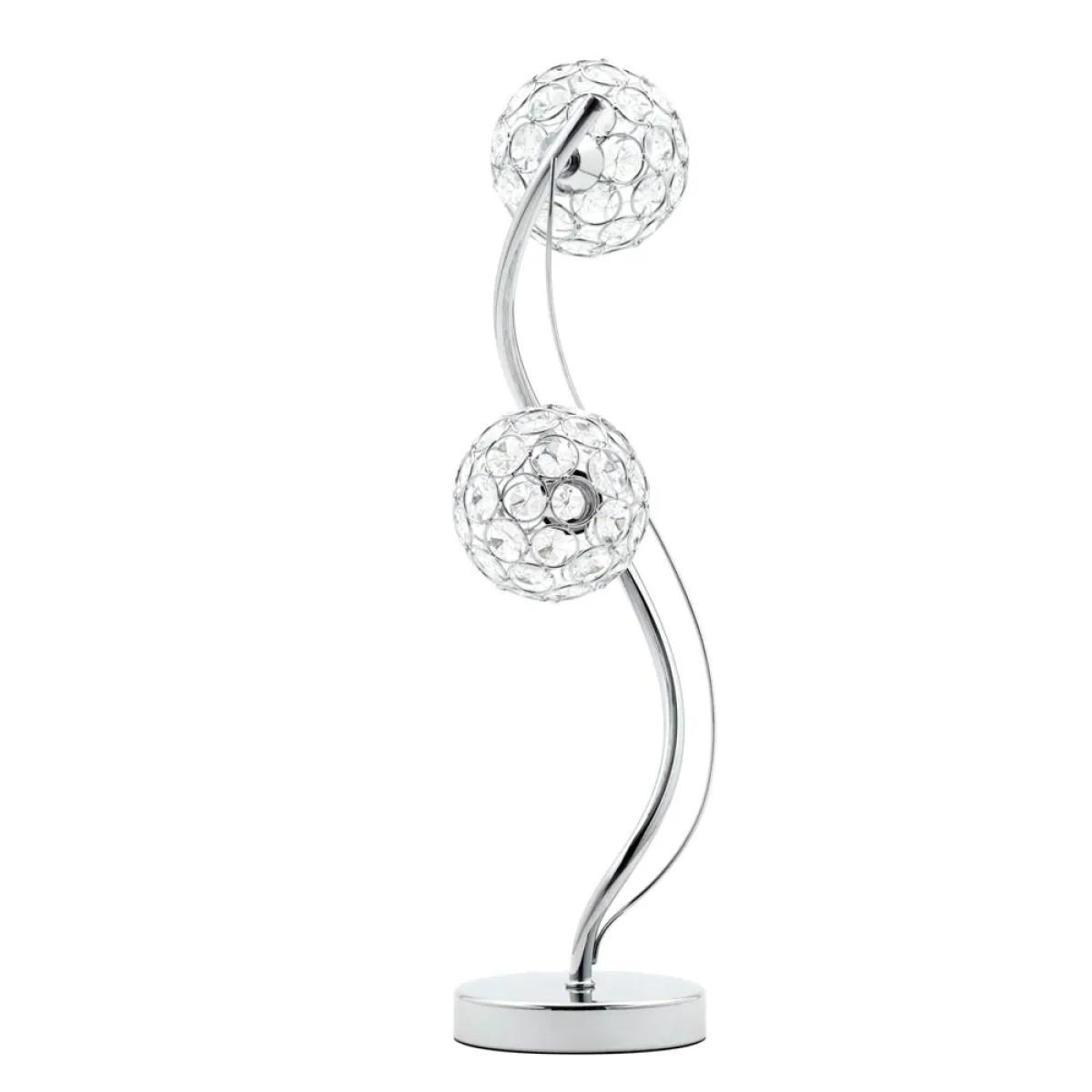 Orianna Table Lamp, Chrome – image 3