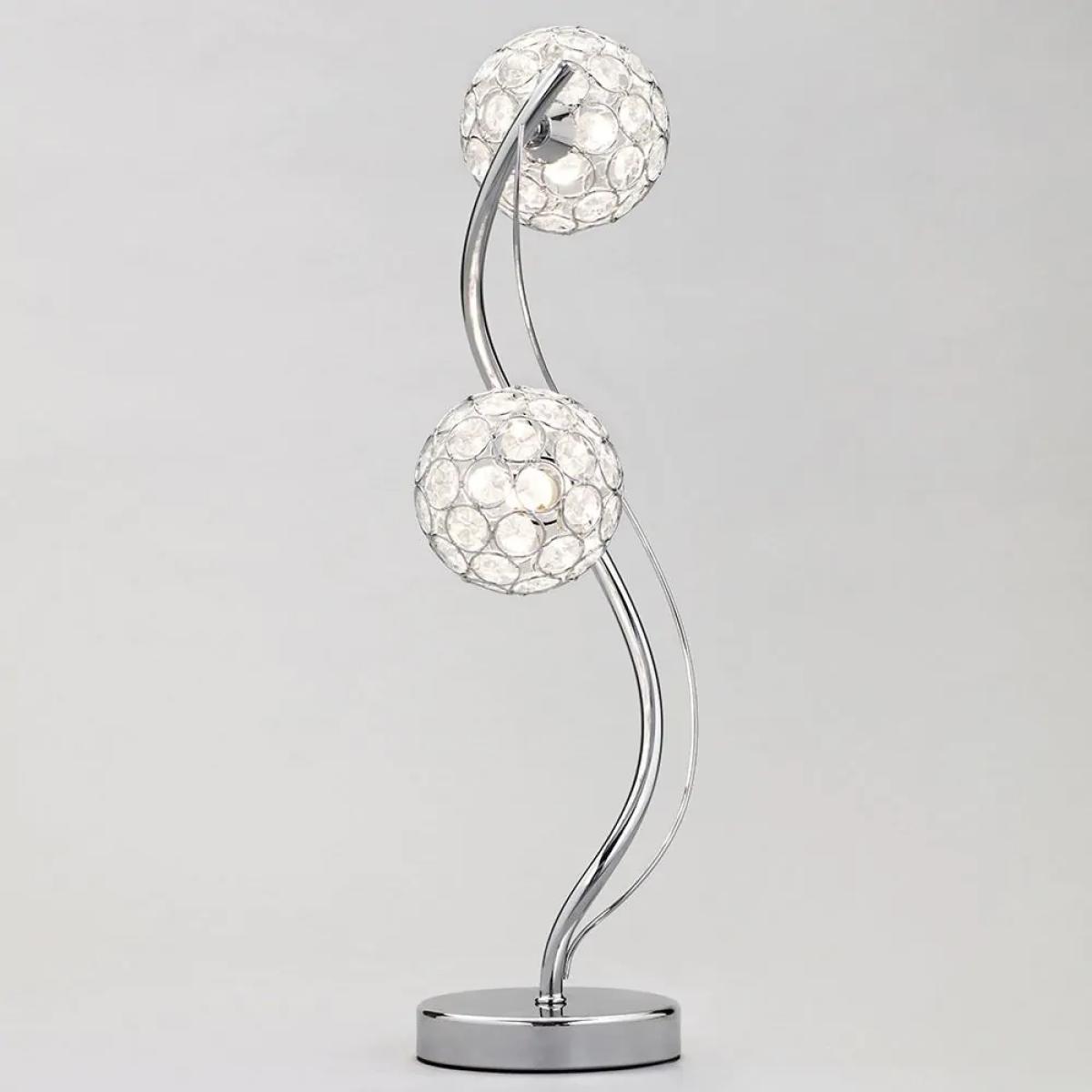 Orianna Table Lamp, Chrome – image 4