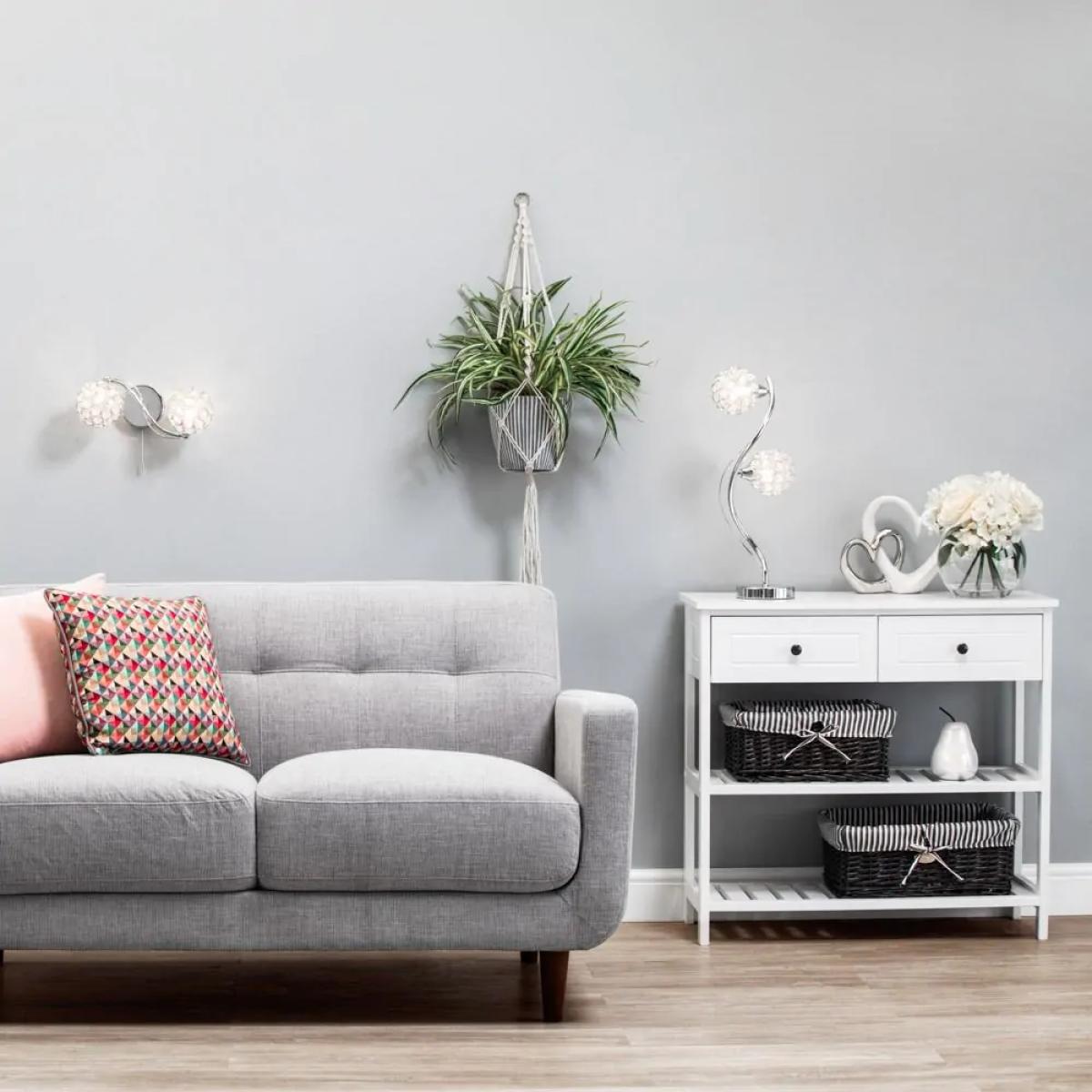 Orianna Table Lamp, Chrome – image 7