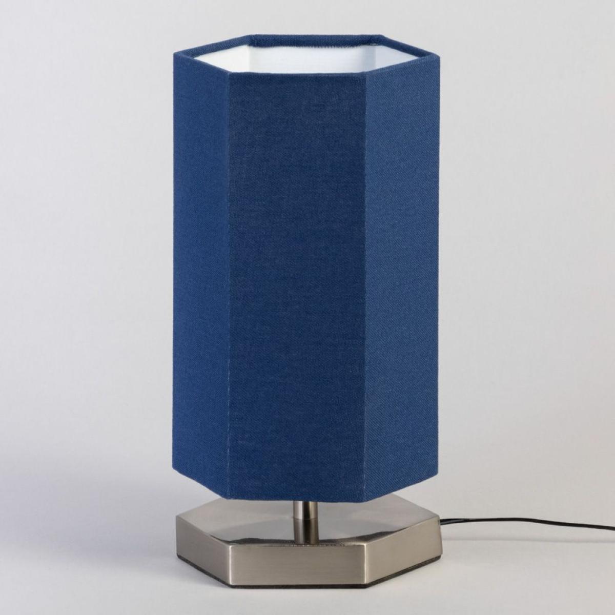 Glow Hexagon Table Lamp, Navy – image 4