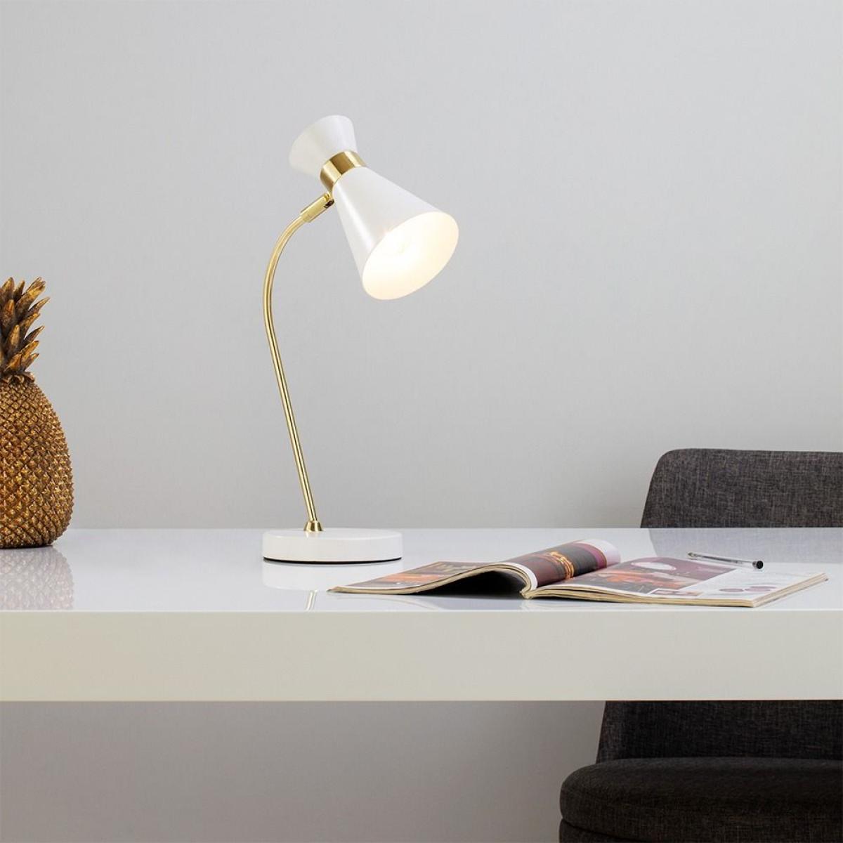 Olson Arc Task Table Lamp, White – image 2