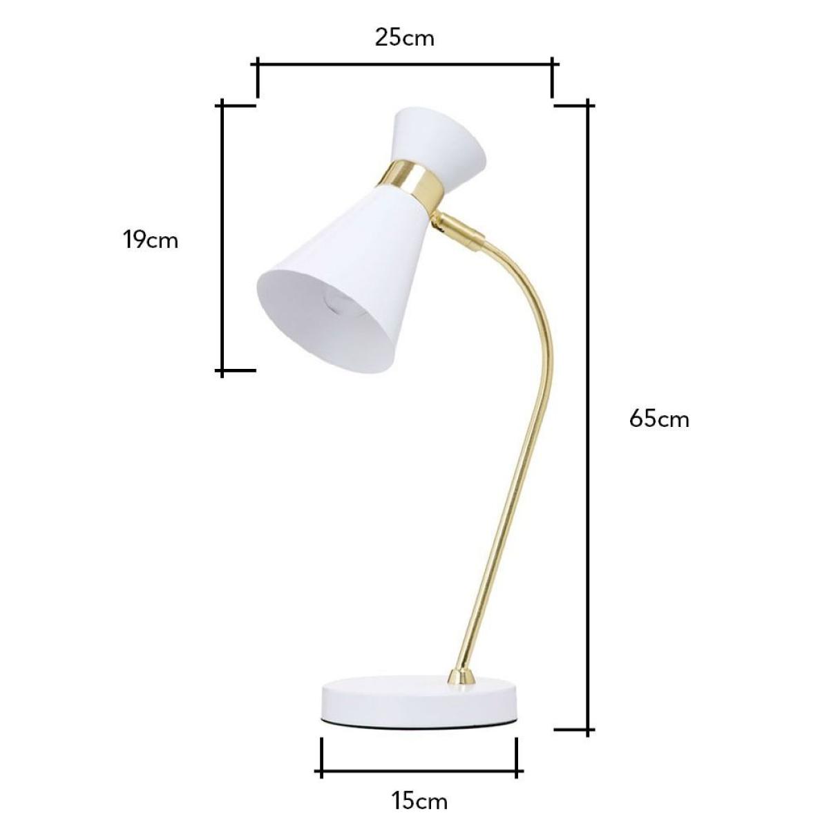 Olson Arc Task Table Lamp, White – image 4