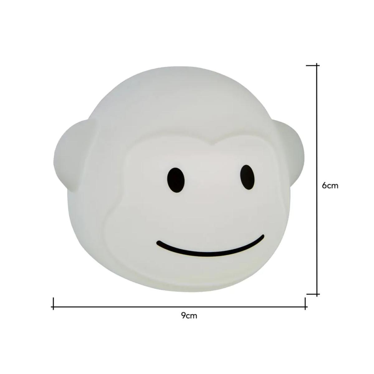 Glow Monkey Colour Changing Night Light, White – image 8