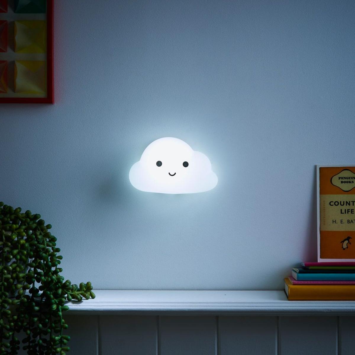 Glow Cloud Colour Changing Night Light, White – image 2