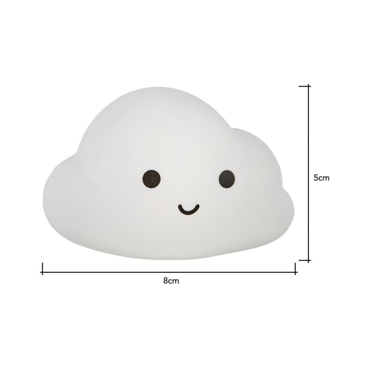Glow Cloud Colour Changing Night Light, White – image 8
