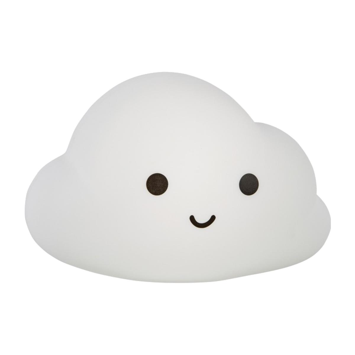 Glow Cloud Colour Changing Night Light, White – image 1