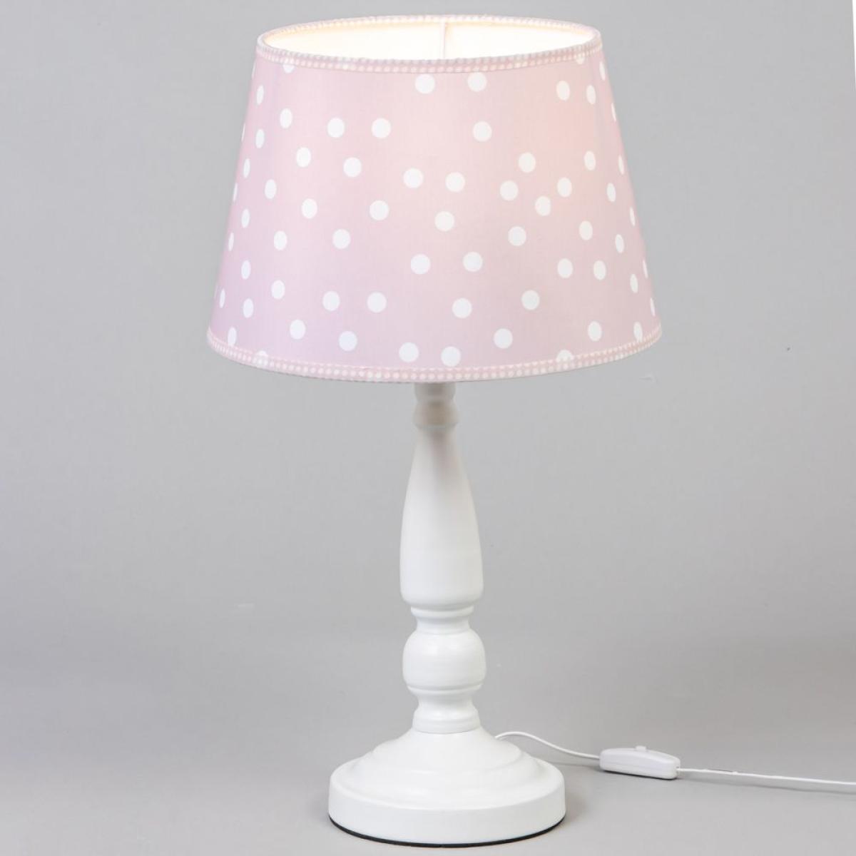 Glow Polka Dot Table Lamp, White – image 3