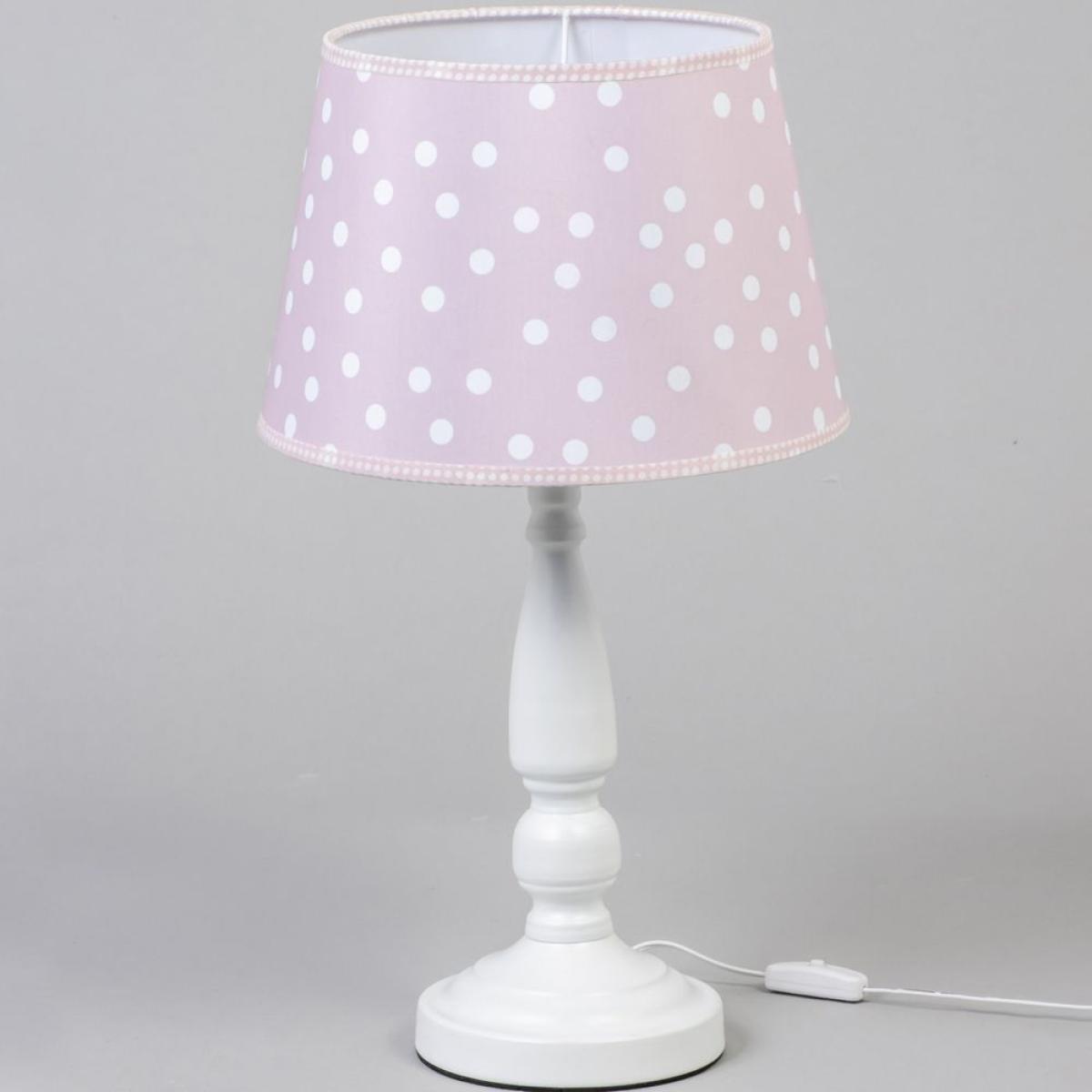 Glow Polka Dot Table Lamp, White – image 4