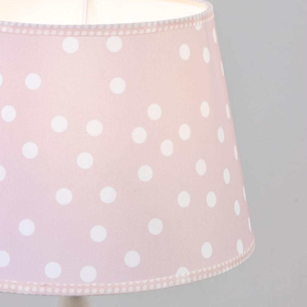 Glow Polka Dot Table Lamp, White – image 5