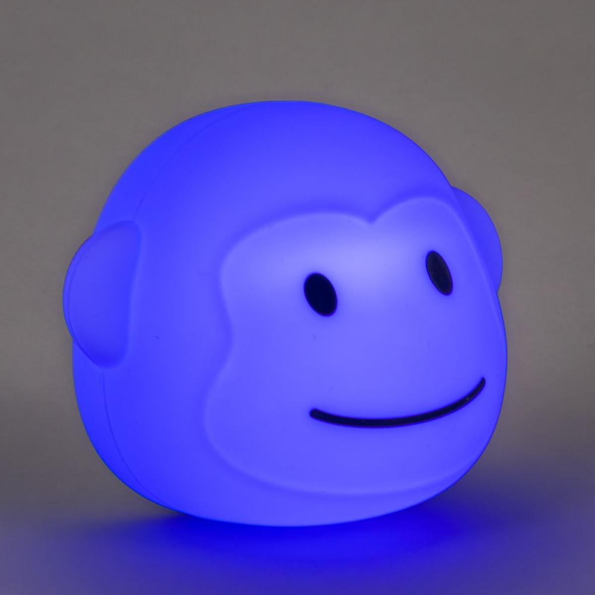 Glow Monkey Colour Changing Night Light, White – image 5