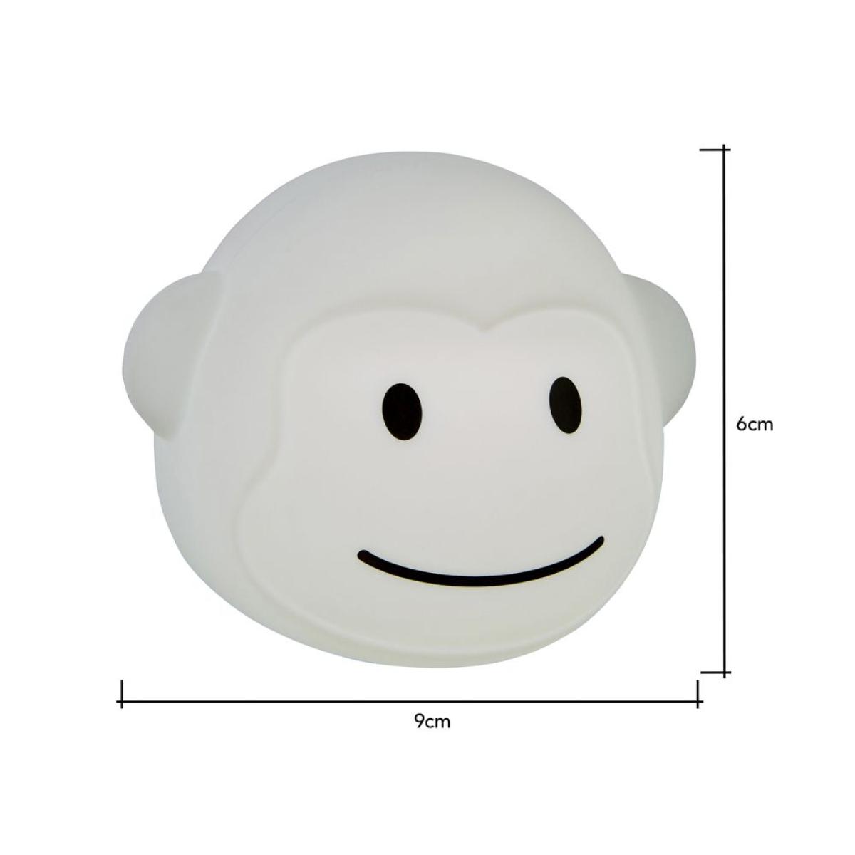 Glow Monkey Colour Changing Night Light, White – image 8