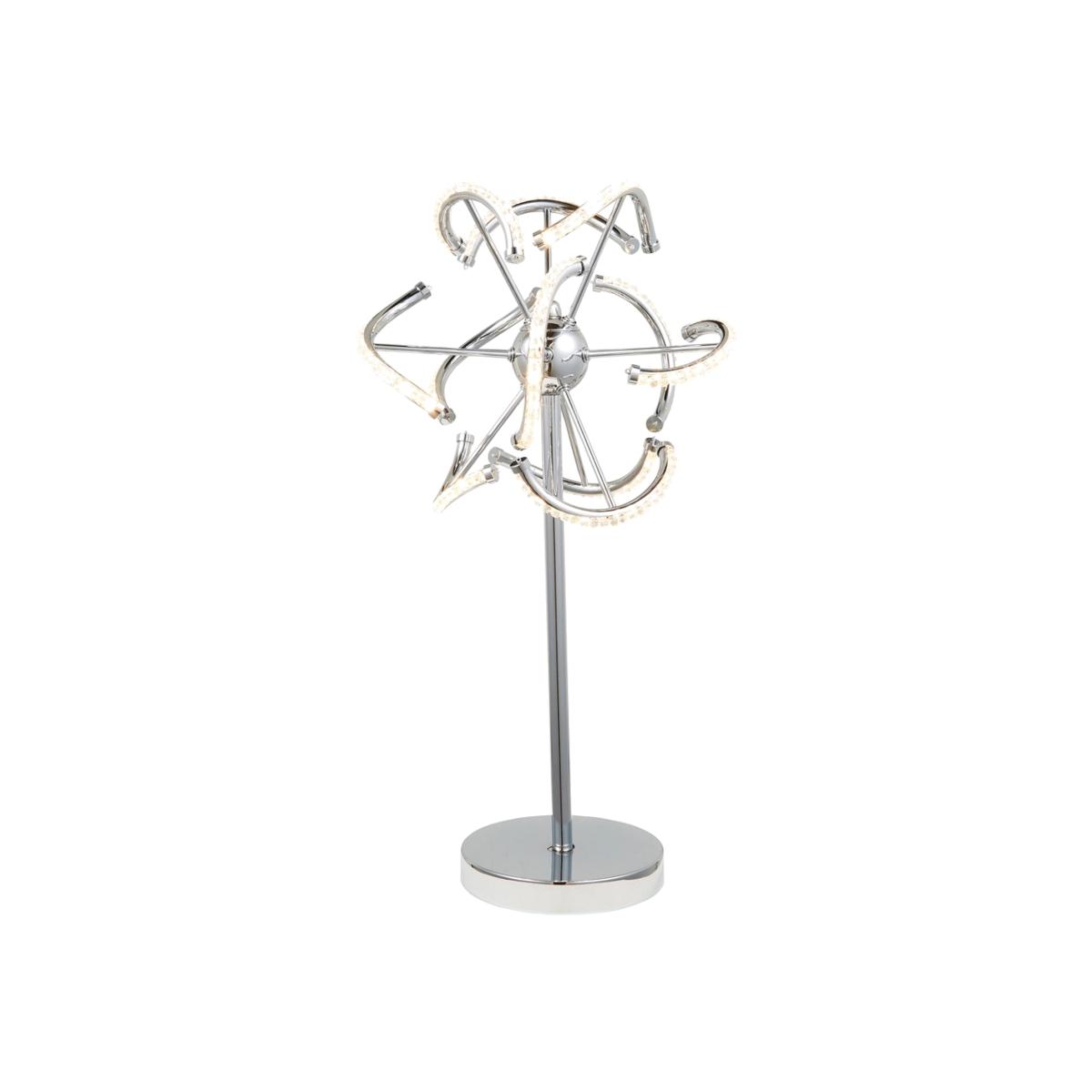 Mae LED Table Lamp, Chrome – image 1