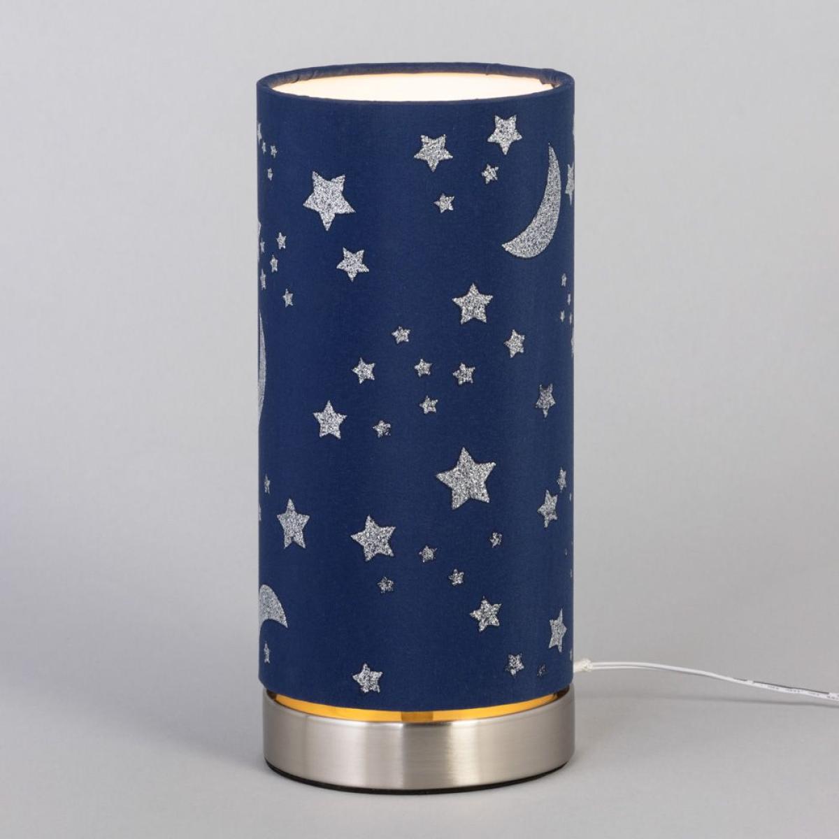 Glow Moon and Stars Table Lamp, Navy – image 3