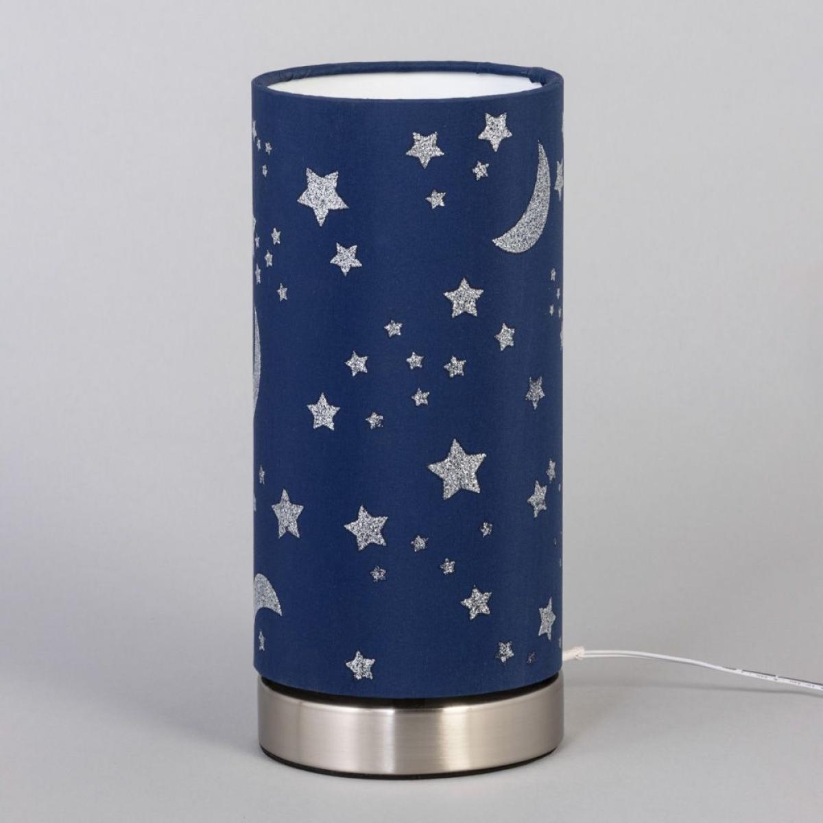 Glow Moon and Stars Table Lamp, Navy – image 4