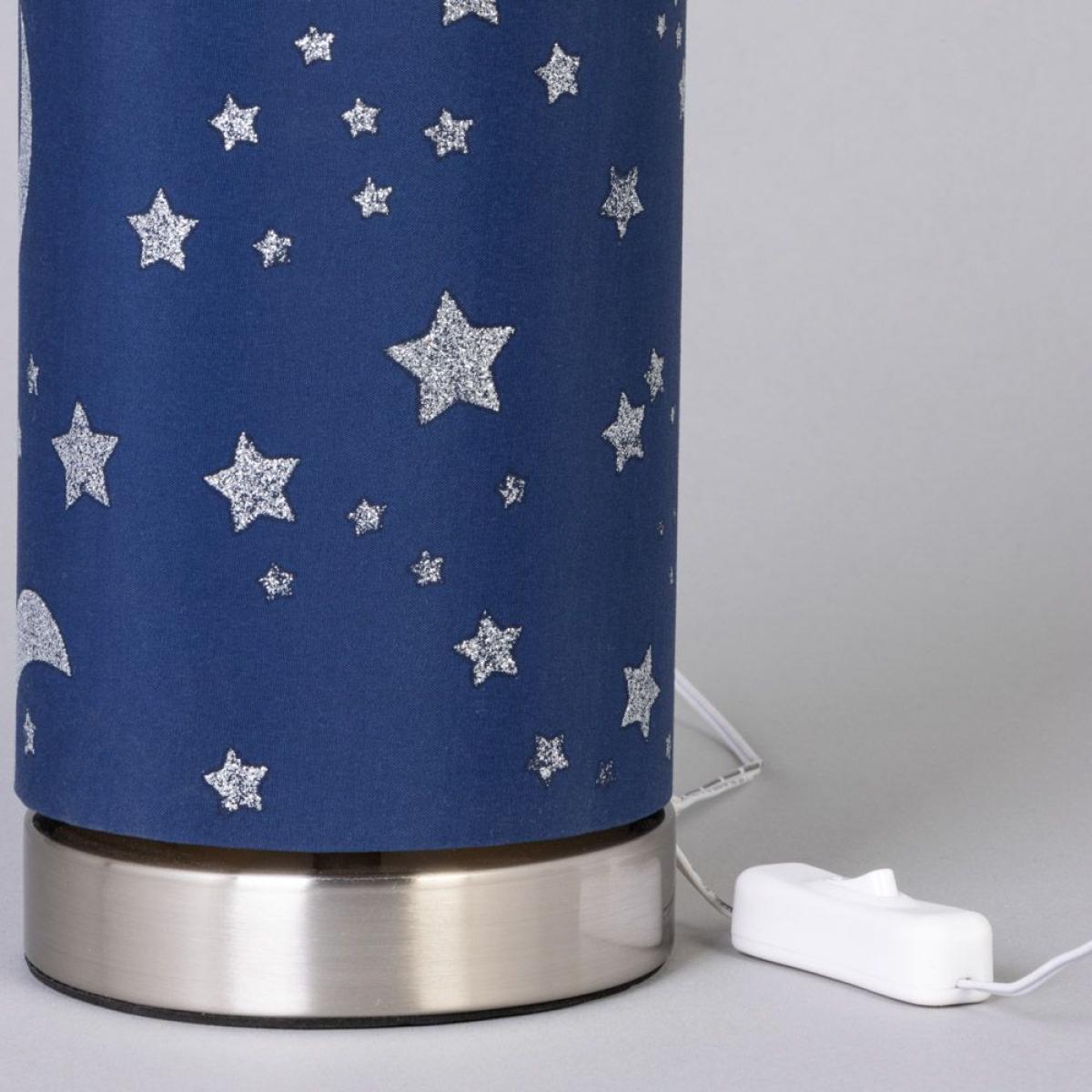 Glow Moon and Stars Table Lamp, Navy – image 5