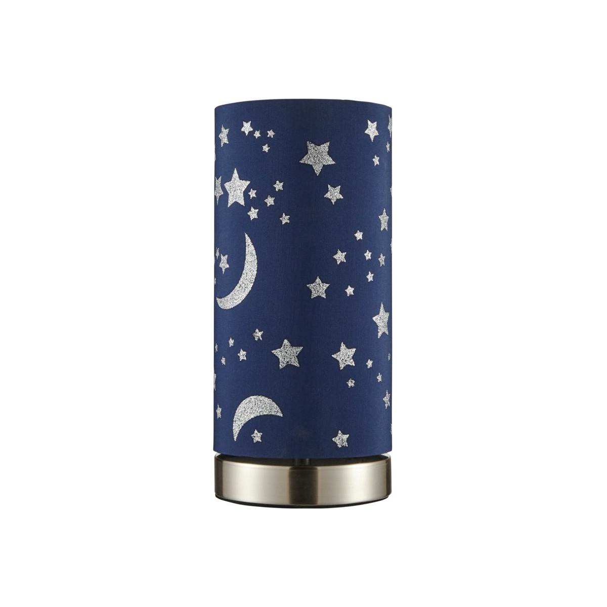 Glow Moon and Stars Table Lamp, Navy – image 1