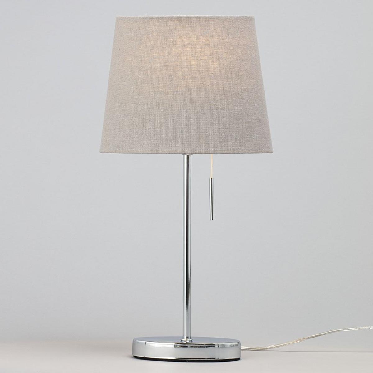 Marley Table Lamp, Chrome – image 3