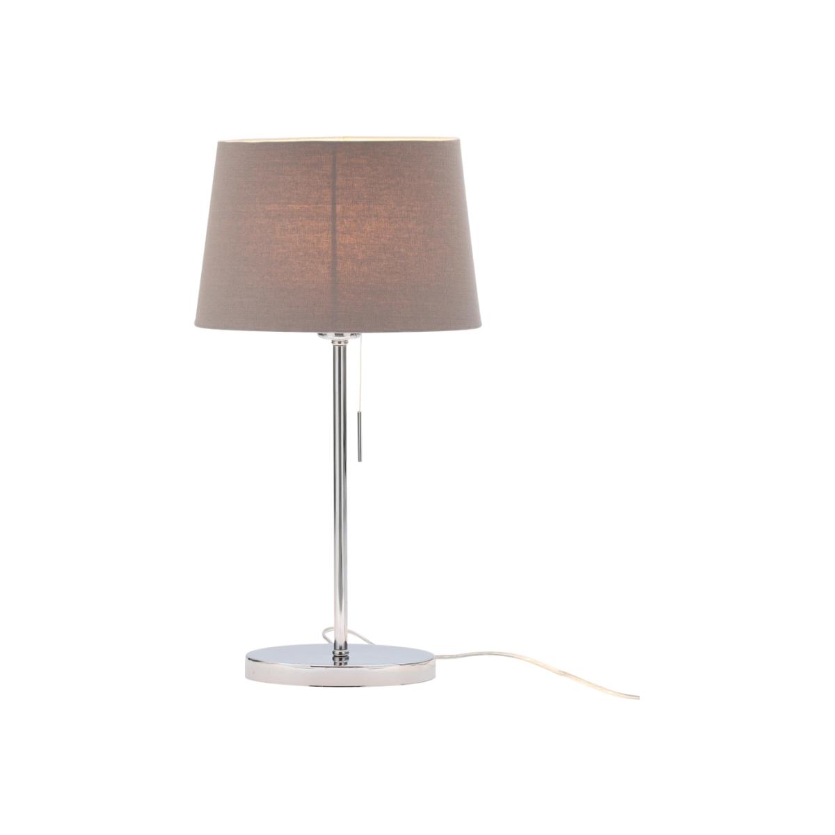 Marley Table Lamp, Chrome – image 1