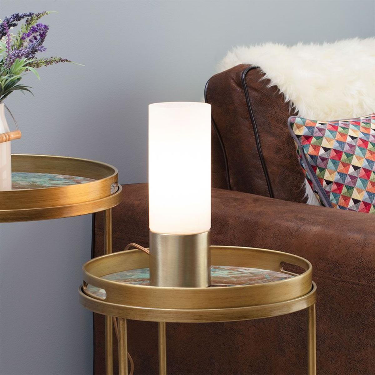 Tilly Touch Sensitive Table Lamp, Antique Brass – image 2