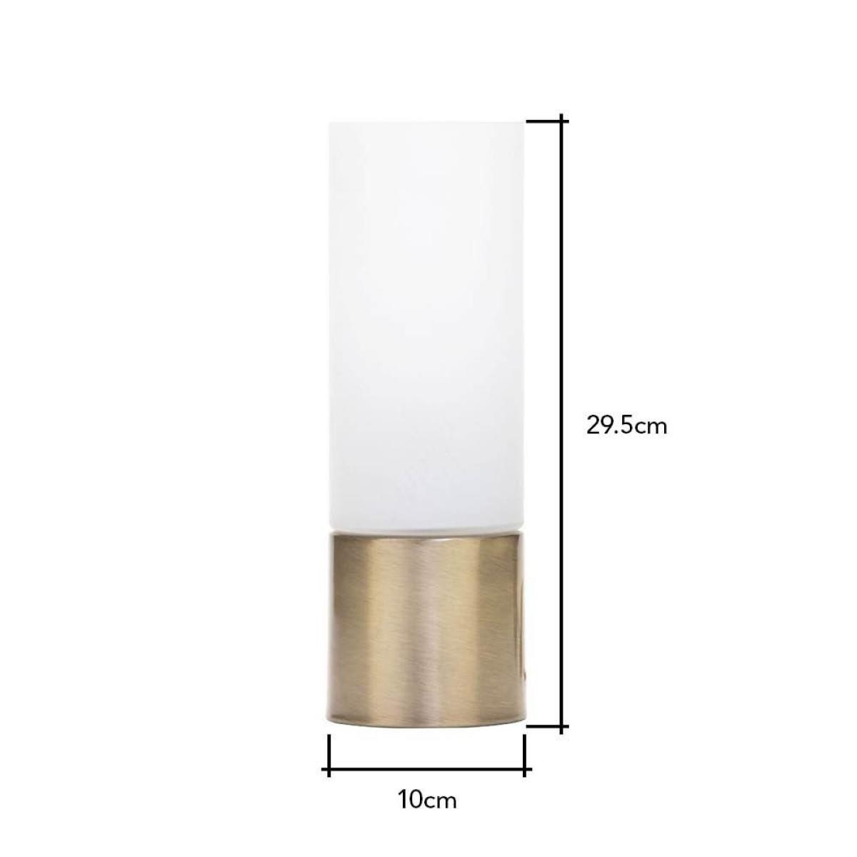 Tilly Touch Sensitive Table Lamp, Antique Brass – image 7