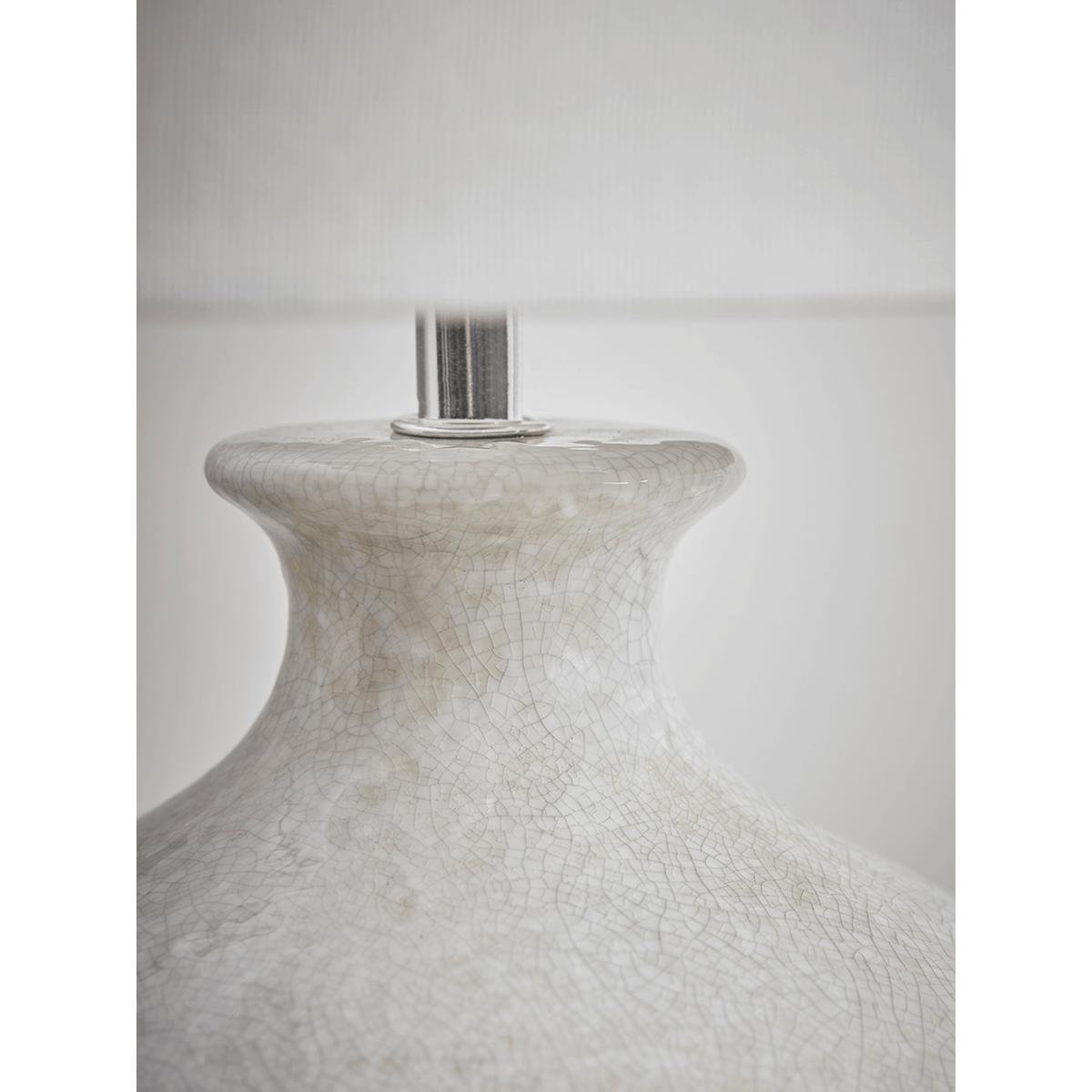 Round Crackle Glaze Table Lamp – image 5