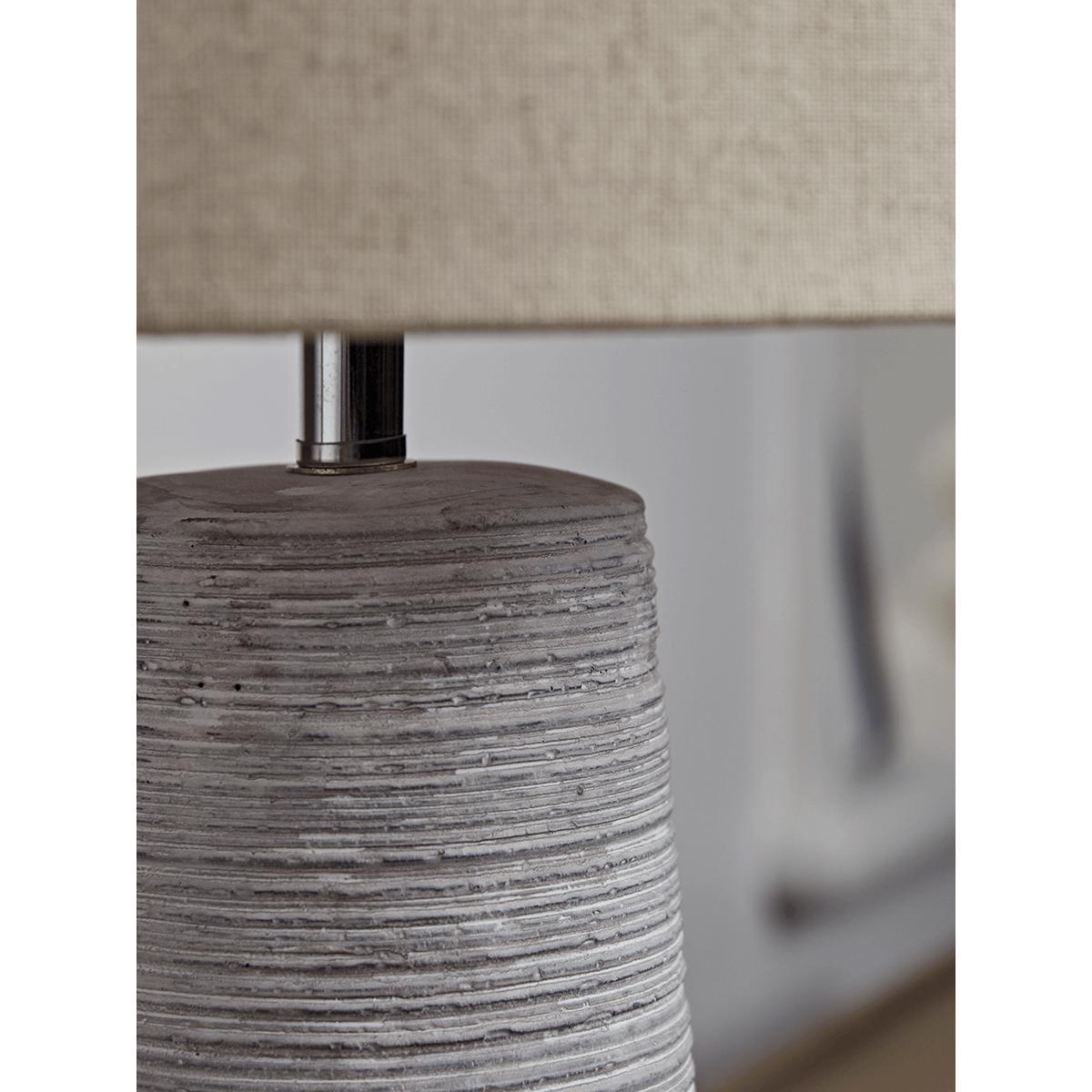 Ribbed Tapered Table Lamp – image 5