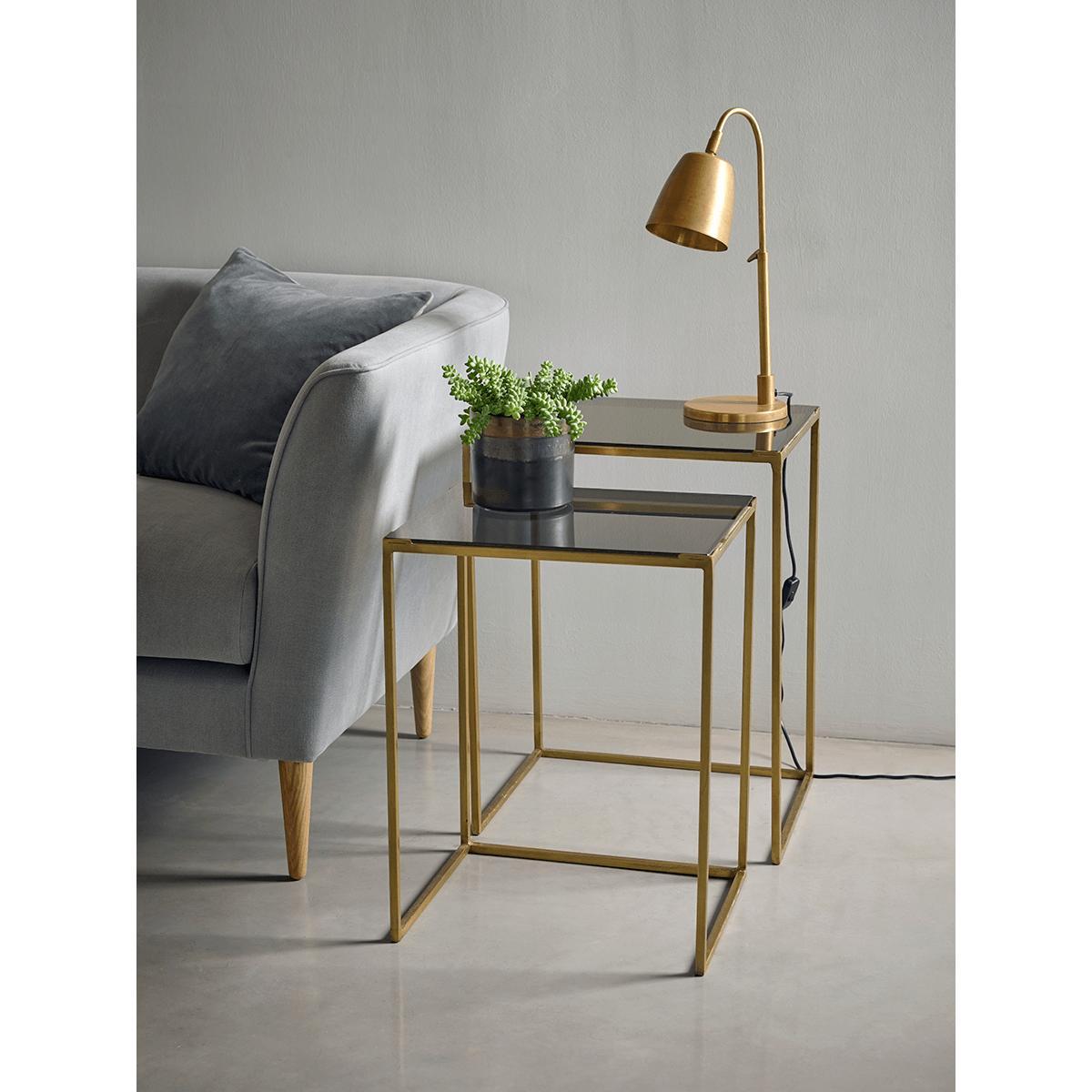 Antique Brass Desk Lamp – image 2