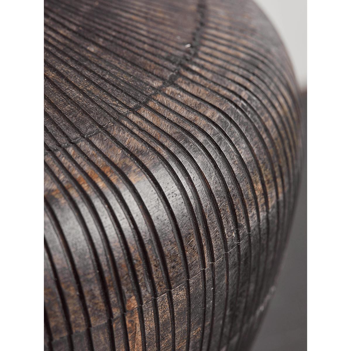 Mango Wood & Mustard Table Lamp – image 5
