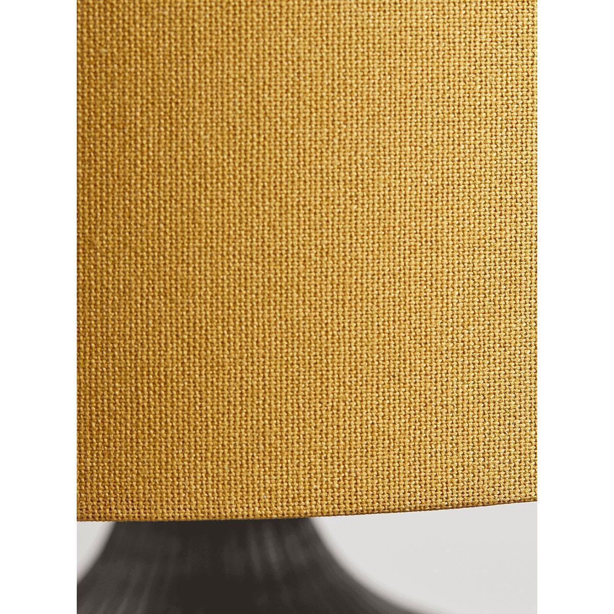 Mango Wood & Mustard Table Lamp – image 7