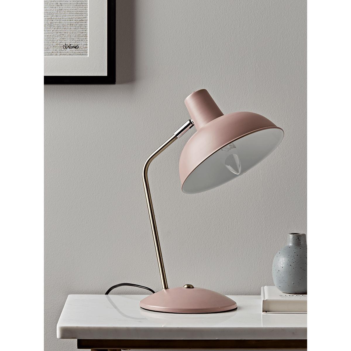 Blush & Brass Desk Lamp – image 2