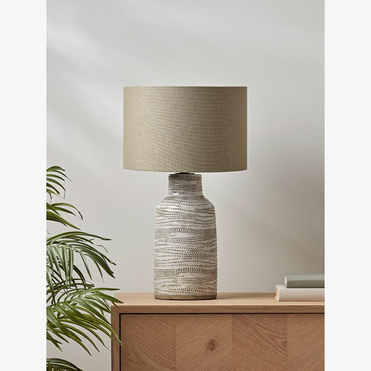 Etched Dotted Table Lamp – image 1