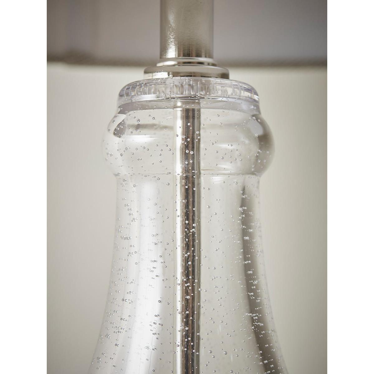 Oversized Dimpled Glass Table Lamp – image 4