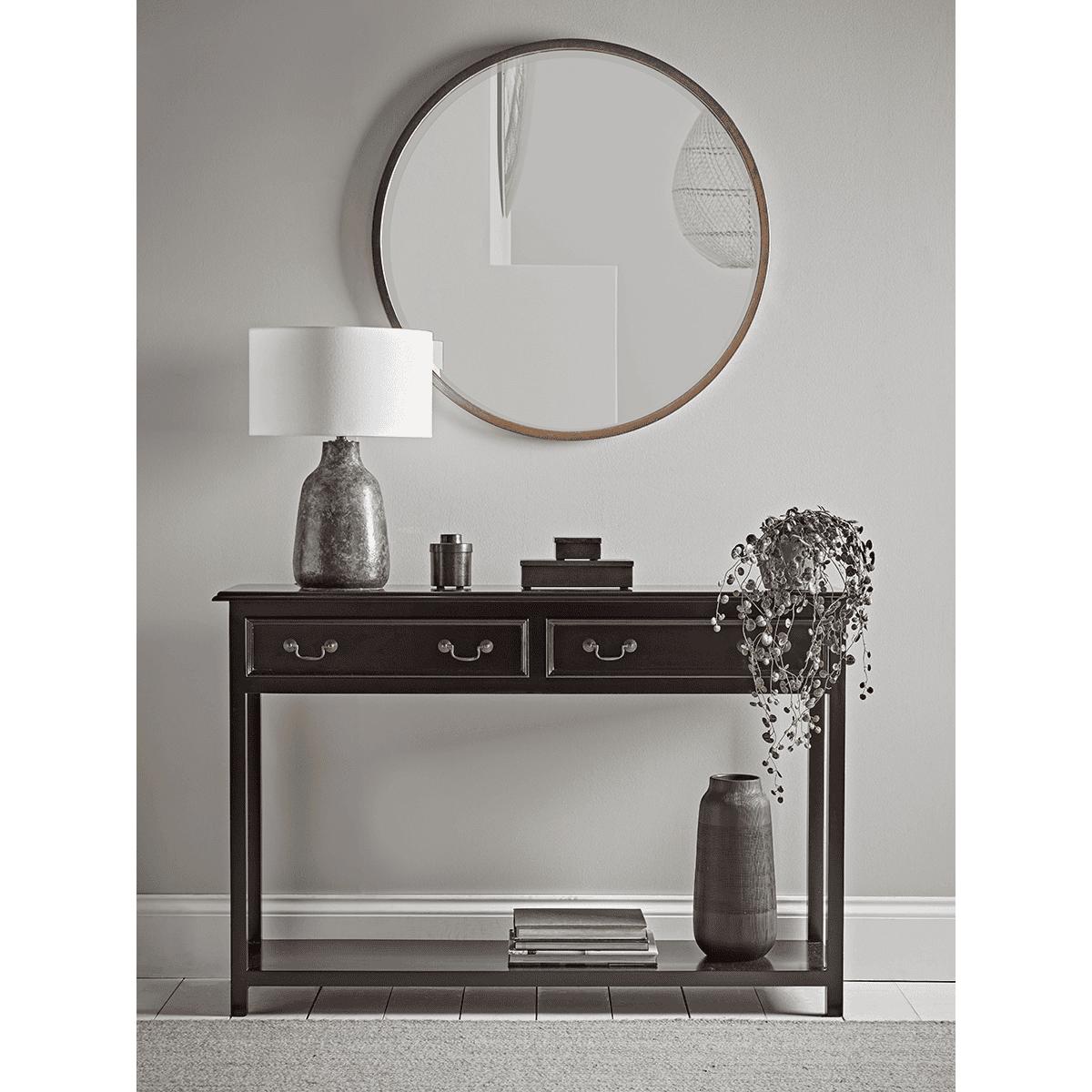 Grey Ombre Glazed Table Lamp – image 6