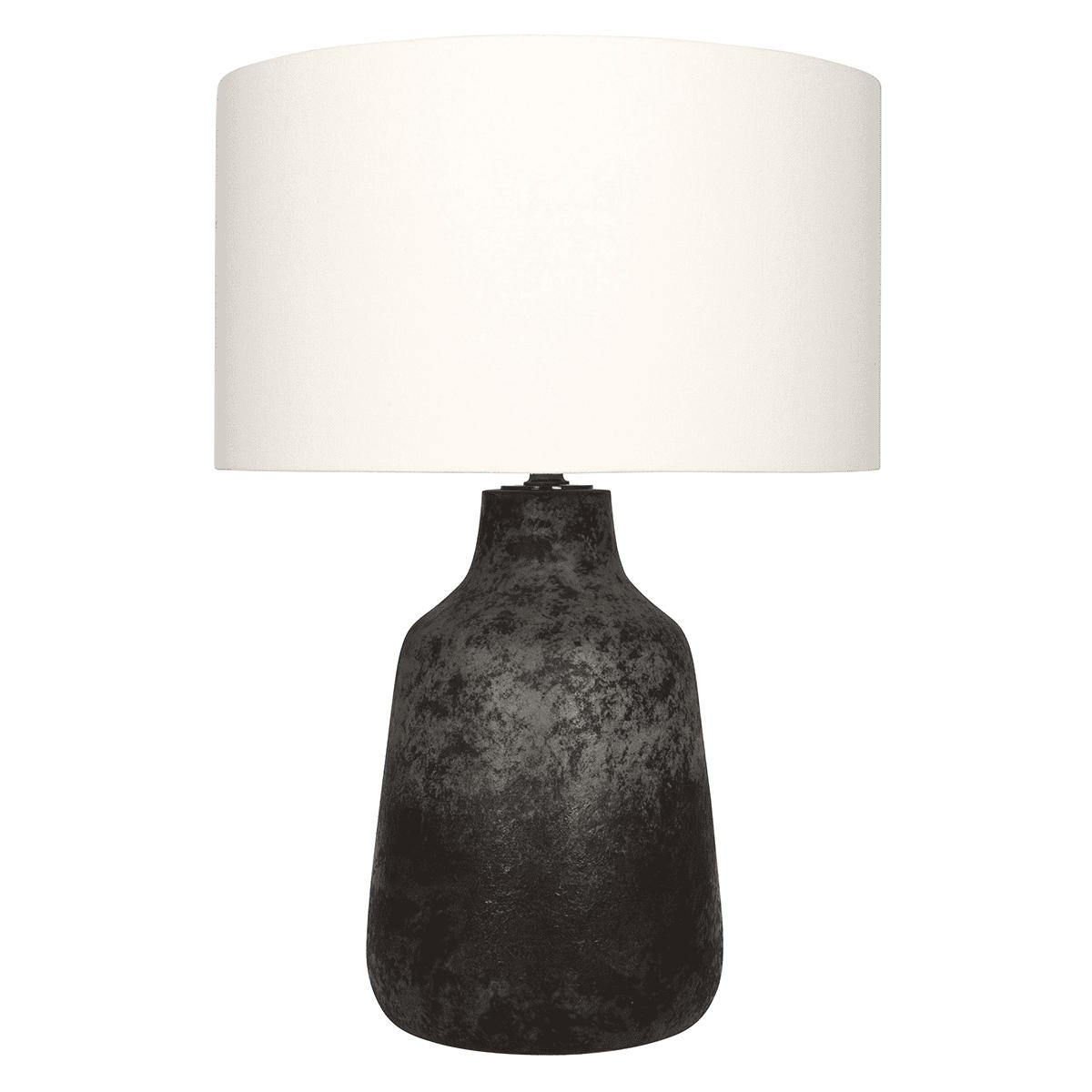Grey Ombre Glazed Table Lamp – image 7
