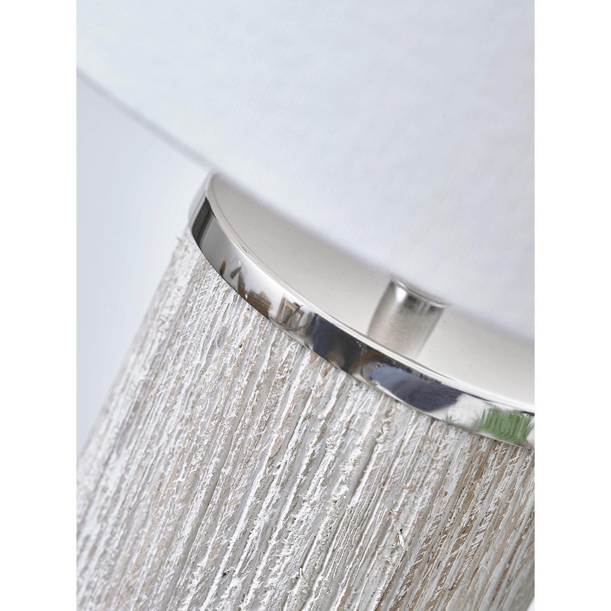 Limewashed Wooden Table Lamp – image 3