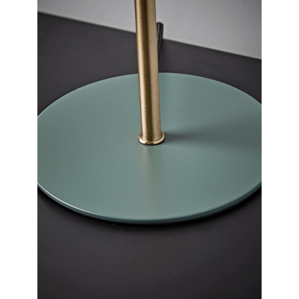 Deep Sage & Brass Rounded Desk Lamp – image 5