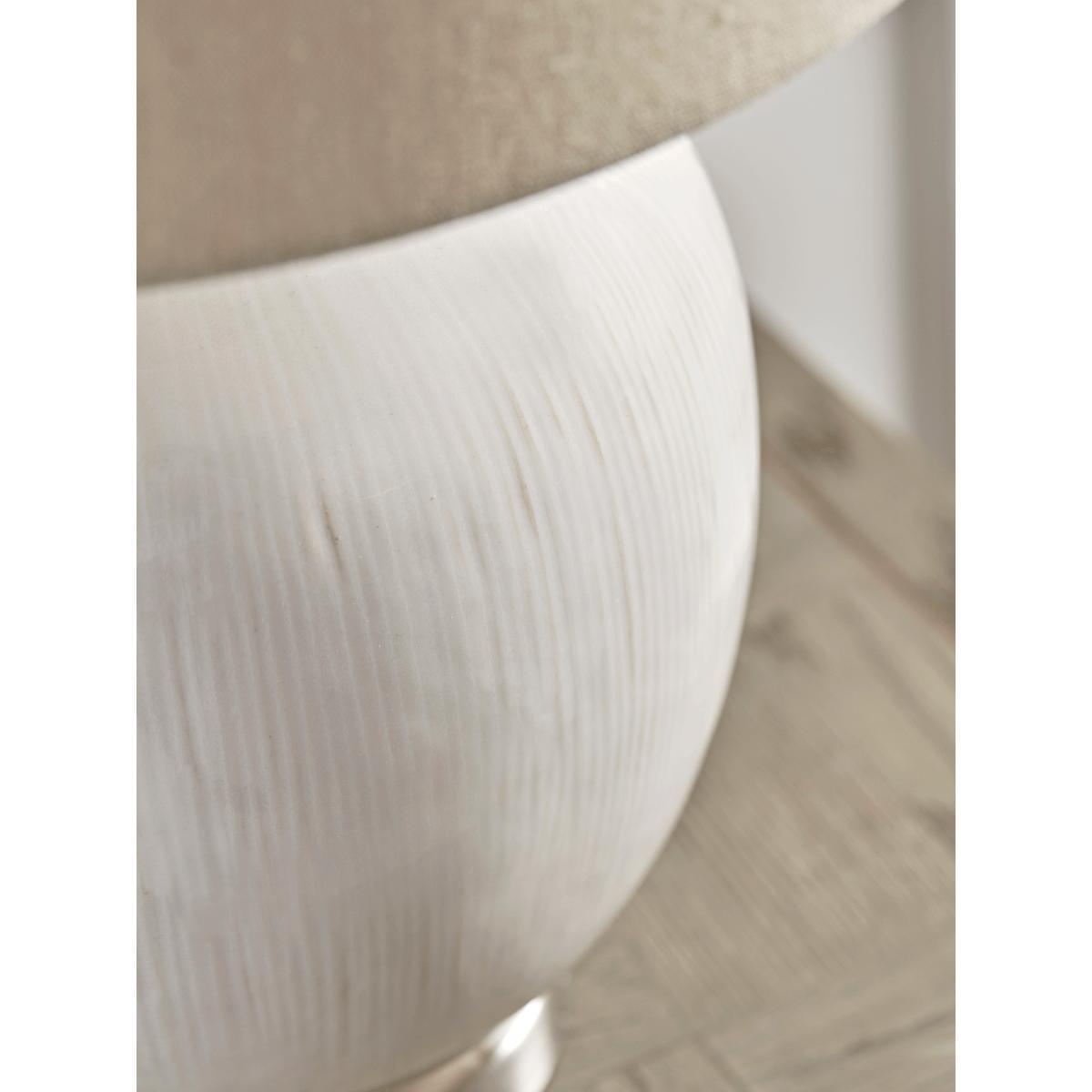Ribbed Ceramic Table Lamp – image 3