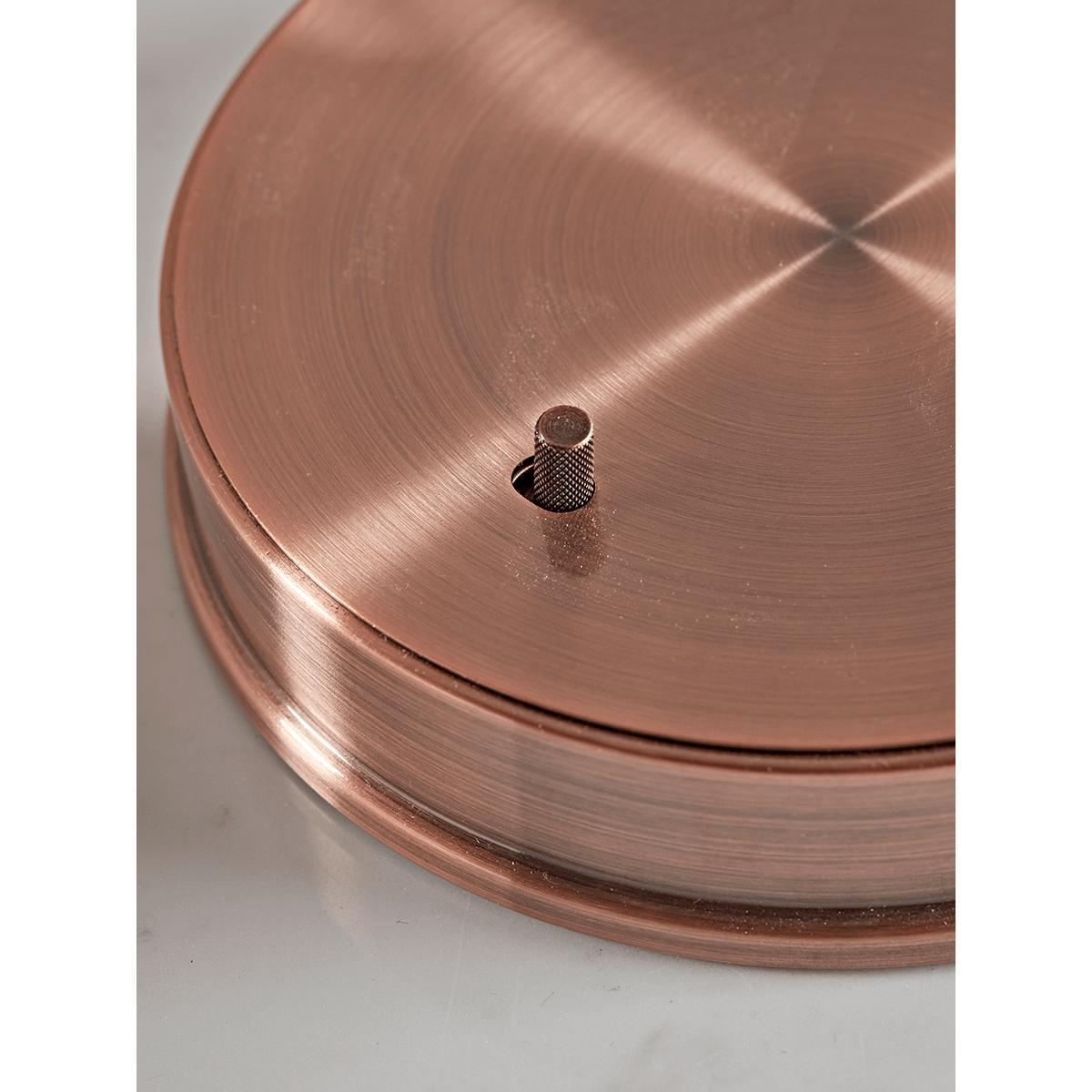 Domed Glass Table Lamp - Copper – image 3